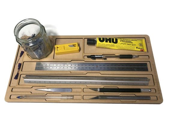 SX014 Low Profile Modellers Organiser Tray