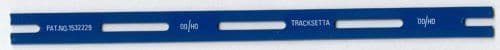 Tracksetta NT10 N Gauge Track Laying Tool – Straight Template For Model Railways – 5050881140604