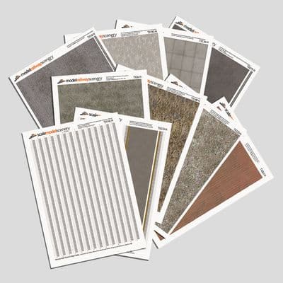 Texture Paper Bestsellers Bundle (Pack of 10) - N/2mm/1:148