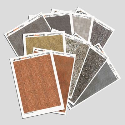 Texture Paper Bestsellers Bundle (Pack of 10) - O/7mm/1:43