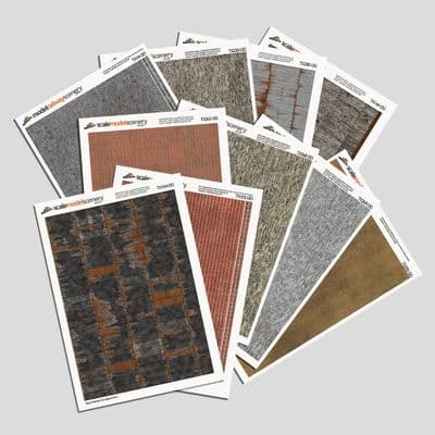 Texture Paper Bestsellers Bundle (Pack of 10) - OO/4mm/1:76