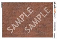 TX002-OO Old Industrial Brick - Stretcher Bond Brick Paper (Pack of 5) - OO/4mm/1:76