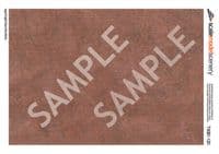 TX081-120 English Bond Aged Red Brick Paper (Pack of 5) - TT:120