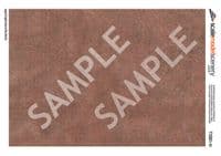 TX081-N English Bond Aged Red Brick Paper (Pack of 5) - N/2mm/1:148