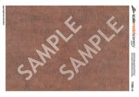 TX081-N English Bond Aged Red Brick Paper (Pack of 5) - N/2mm/1:148