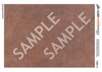 TX081-N English Bond Aged Red Brick Paper (Pack of 5) - N/2mm/1:148