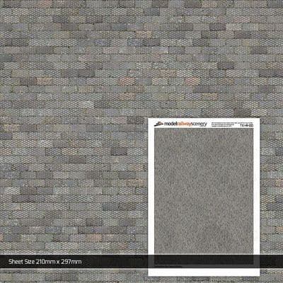 TX149-OO Staffordshire Blue Diamond Paving (Pack of 5) OO/4mm/1:76