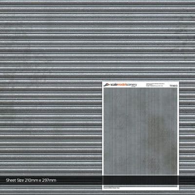 TX160-O Industrial Roller Shutter Door Texture Paper (Pack of 5) - O/7mm/1:43