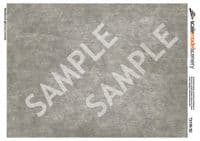 TX199-50 Weathered Light Grey Concrete Paper (Pack of 5) - 1:50 Scale