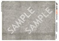 TX199-50 Weathered Light Grey Concrete Paper (Pack of 5) - 1:50 Scale