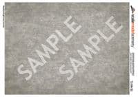 TX199-50 Weathered Light Grey Concrete Paper (Pack of 5) - 1:50 Scale