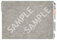 TX199-50 Weathered Light Grey Concrete Paper (Pack of 5) - 1:50 Scale