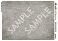 TX199-50 Weathered Light Grey Concrete Paper (Pack of 5) - 1:50 Scale