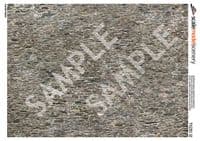 TX220-32 Old Stone Wall Paper Sheets (Pack of 5) For 1:32 Scale Model Buildings