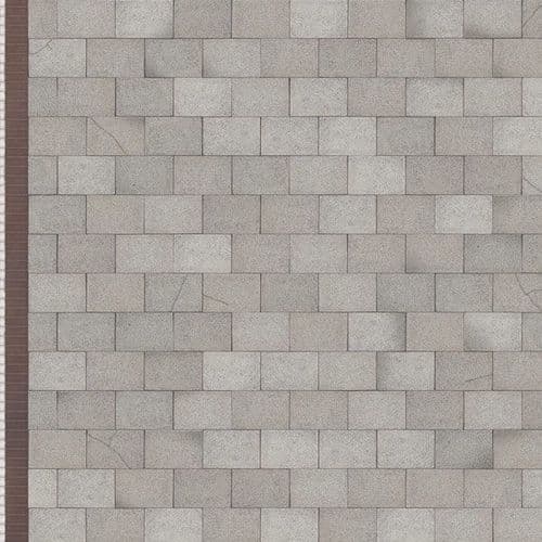 TX242-OO Slabbed Platform Texture With Red Brick Coping (Pk of 5) OO/4mm/1:76