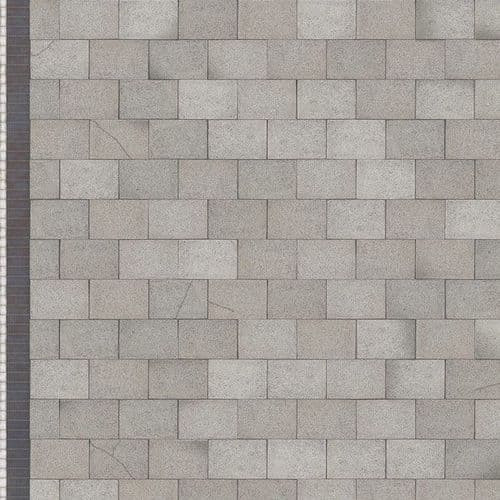 TX243-OO Slabbed Platform Texture With Blue Brick Coping (Pk of 5) OO/4mm/1:76