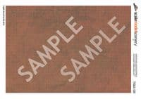 English Bond Dirty Red Brick Paper For TT120 | Scale Model Scenery