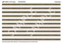 TX310-OO English Bond Weathered Yellow Brick Platform Wall Wraps - OO/4mm/1:76