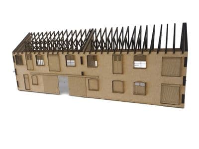 UW2001-OO Large Dockside Warehouse Scratch Building Kit - OO / 4mm / 1:76