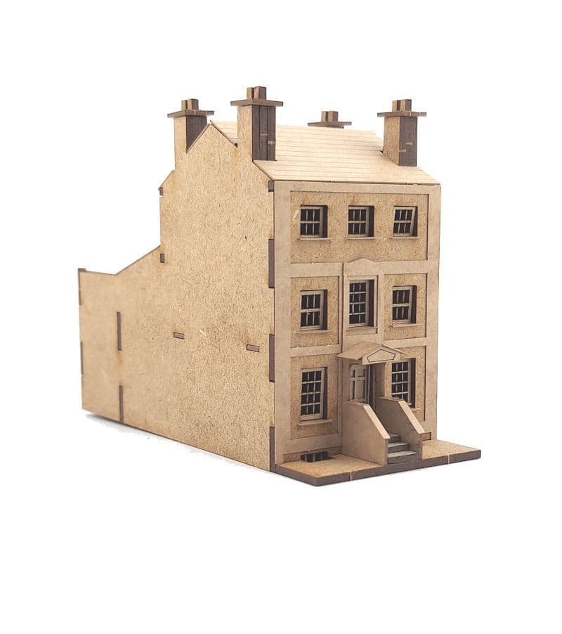 N Gauge Terraced Houses / Cottages Laser Cut Building Kit - UW2002-N ...