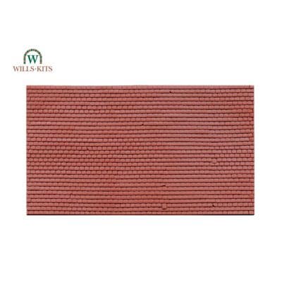Wills SSMP211 Plain Tiles Sheets - OO/HO