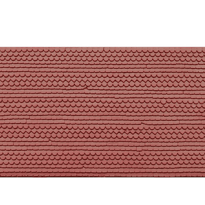 Wills SSMP217 Fancy Roof Tiles Sheets (Pack of 4) - OO/HO