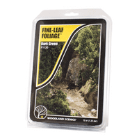 Woodland Scenics F1130 Fine-Leaf Foliage™ Dark Green