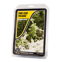 Woodland Scenics F1131 Fine-Leaf Foliage™ Medium Green