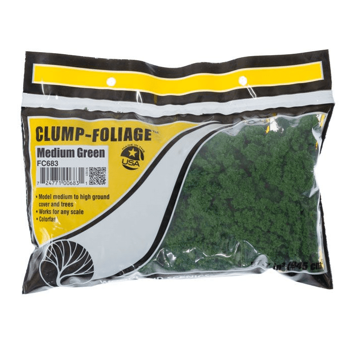 Woodland Scenics Light Green - Fine Leaf Foliage 75 Square Inches: A Cherry On T - 8