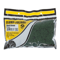 Woodland Scenics FC684 Dark Green Clump Foliage
