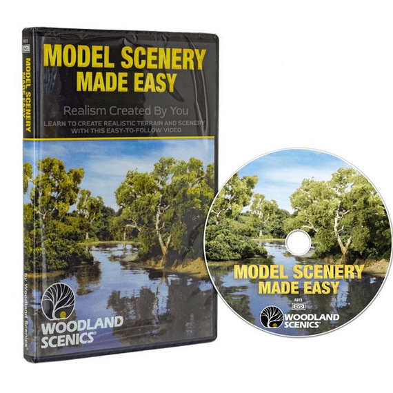 Model Scenery Made Easy DVD– Woodland Scenics R973