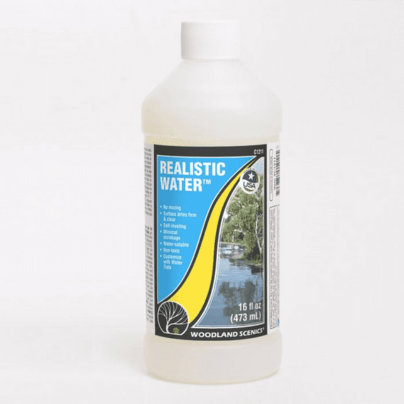 Woodland Scenics C1211 Realistic Water - 16oz