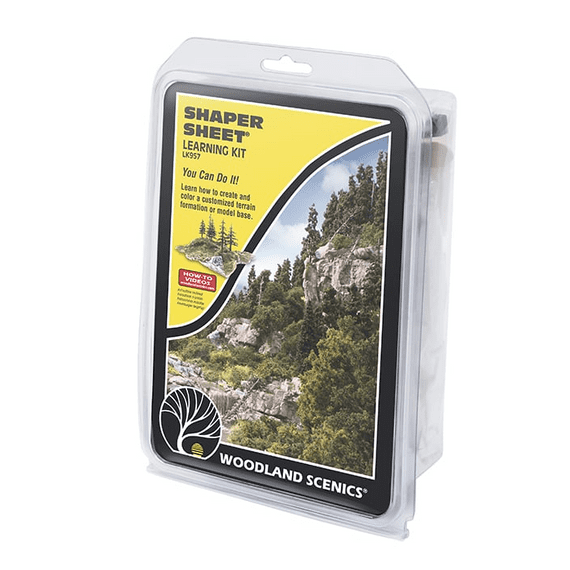 Shaper Sheet Learning Kit – Woodland Scenics LK957