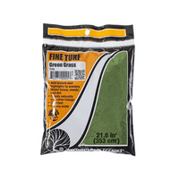 Woodland Scenics T45 Fine Turf Green Grass Bag
