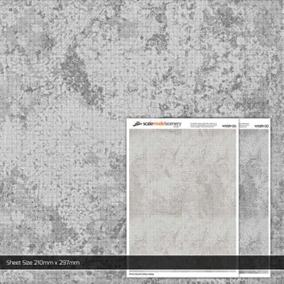 WX009-OO Grimy Industrial Glazing Sheets For OO Gauge / 4mm / 1:76