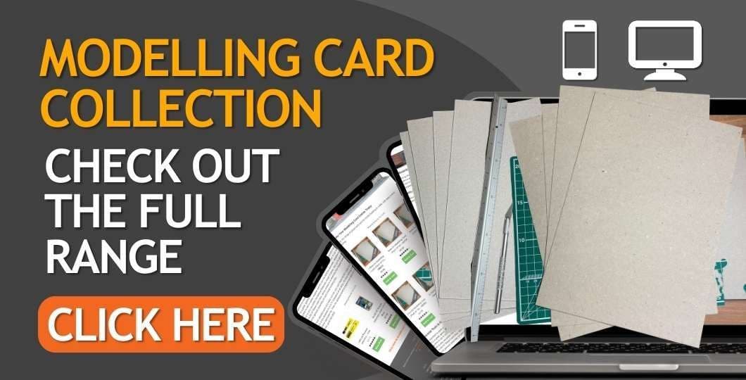 1mm A4 Modelling Card Pack of 10 - GB002