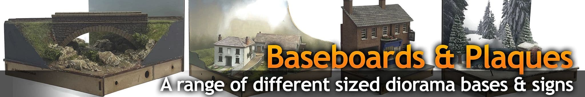 Model Railway Baseboards - Laser Cut MDF Baseboards