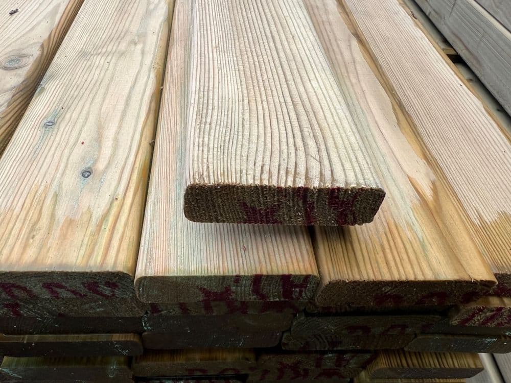 Pressure Treated Redwood Slats 70mm x 20mm