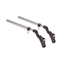 AVENTOS. HF bi-fold lift system, telescopic, CH=480-570 mm, symmetrical. Nickel plated. 20F3200.01