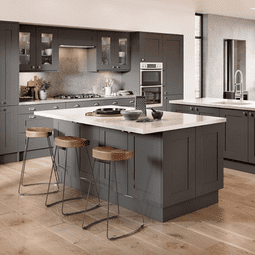 Buckingham Graphite Ash Doors