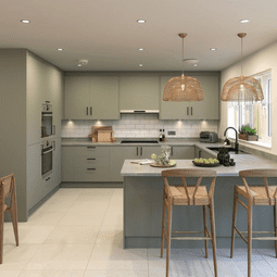 Fenton Reed Green Matt Panels