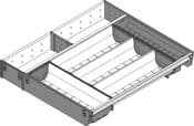 ORGA-LINE combo set, for TANDEMBOX drawer, NL=450 mm, width=377 mm. ZSI.450KI4