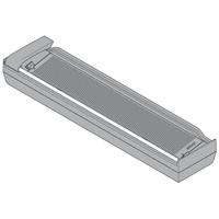 ORGA-LINE foil cutter for aluminium foil (with foil). R737dust grey/orange. ZSZ.02F0