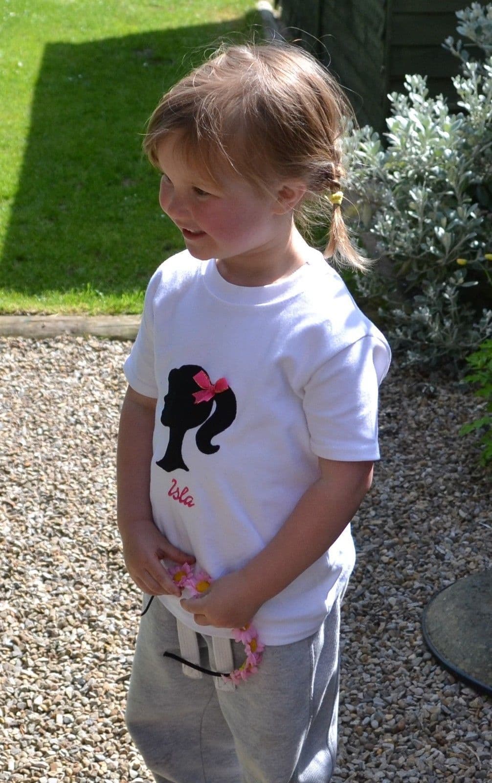 Barbie Silhouette T Shirt - Applique 