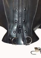 Bespoke UK‑Made Inflatable Latex Hood with Inflatable Mouthpiece