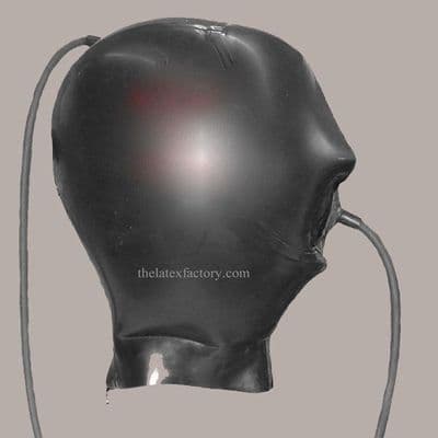 Blow up Hood with Cock Gag