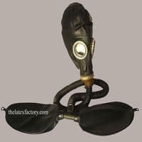 Breathing Kit With Vintage‑Style Mask and Hose System