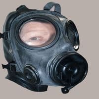 British S10 Mask With Latex Back Panel