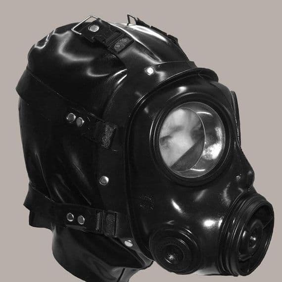 British S10 Mask With Latex Hood Integration | UK Prepared