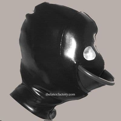HOOD WITH INTEGRATED FLUID PORT
